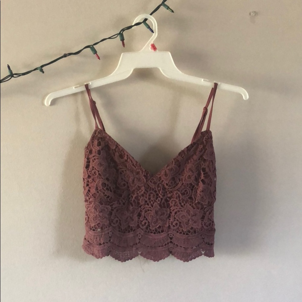 Pacsun lace crop top
